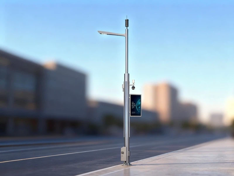 All in one smart light poles All in one smart light poles