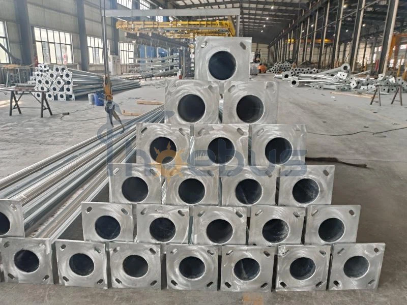 Galvanized lamp posts Galvanized lamp posts